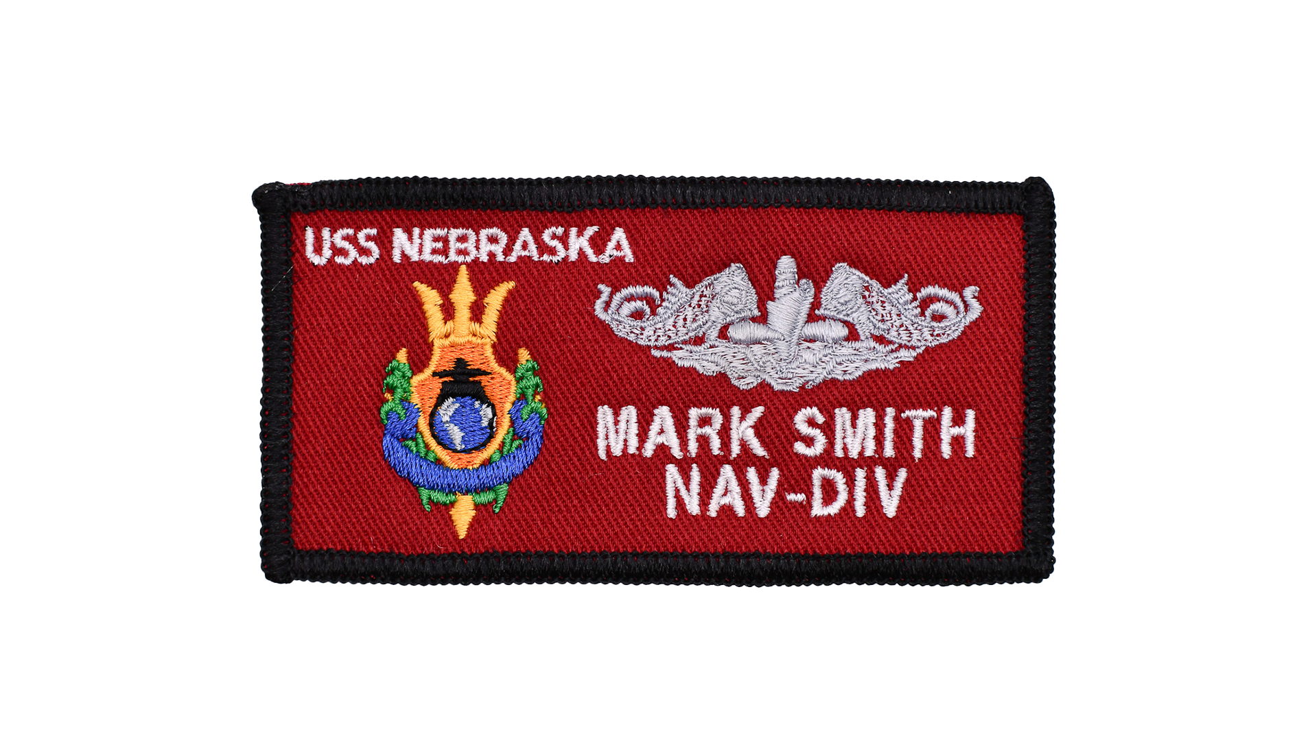 Submarines (SSBN) — US Navy FRV Name Tags — LC EMBROIDERY & CLEANERS